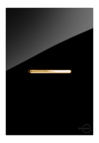 Glass Preto com gold