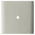 Placa 4x4 com Furo + Suporte - Novara Champanhe