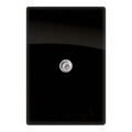Conector de Antena 4x2 Novara Preto Brilhante