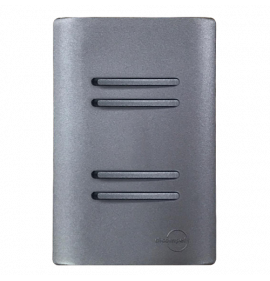 Interruptor 4 Teclas 2 Simples e 2 Paralelas Preto Grafite Total