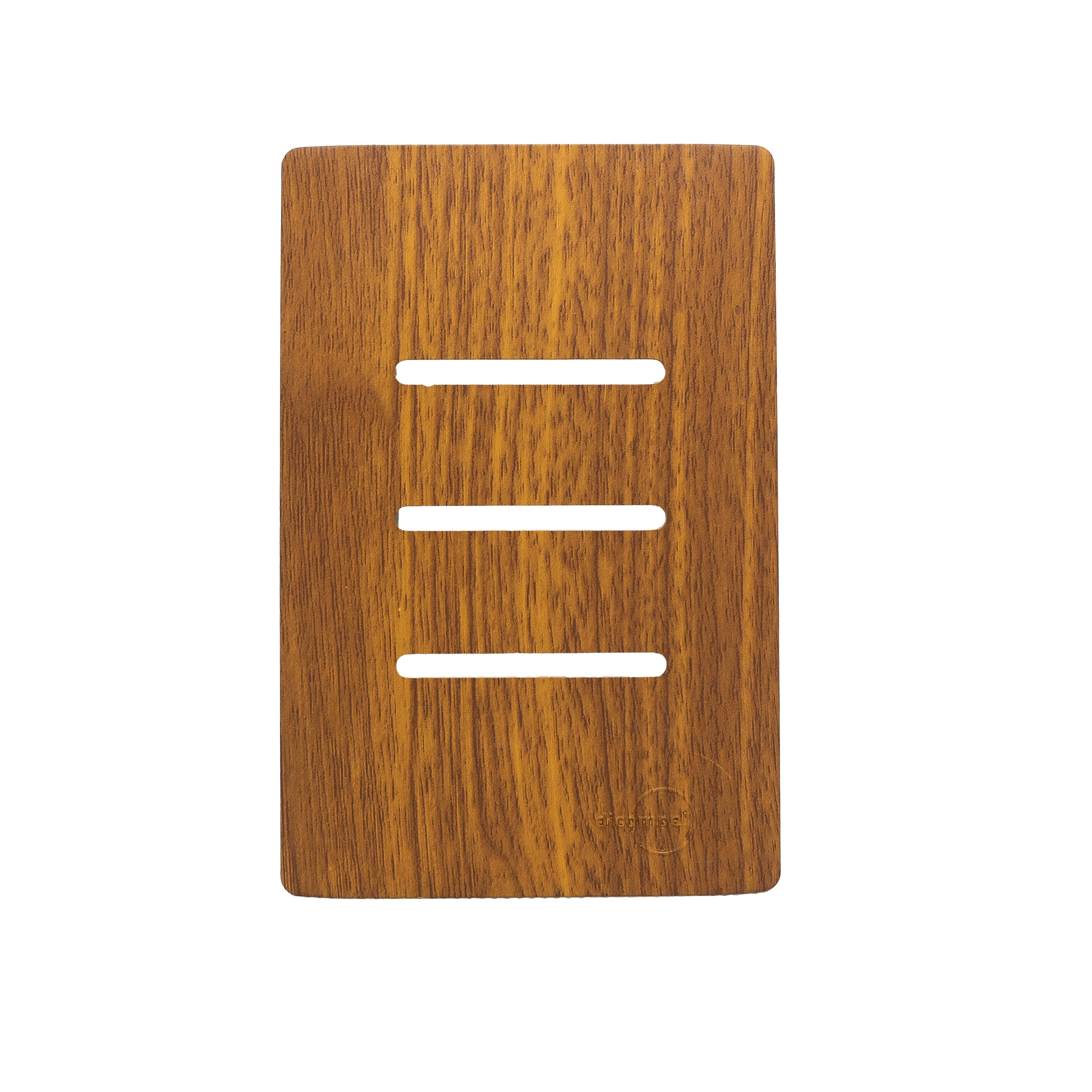 Placa 4X2 P/ 3 Interruptores + Suporte - Cumaru Novara