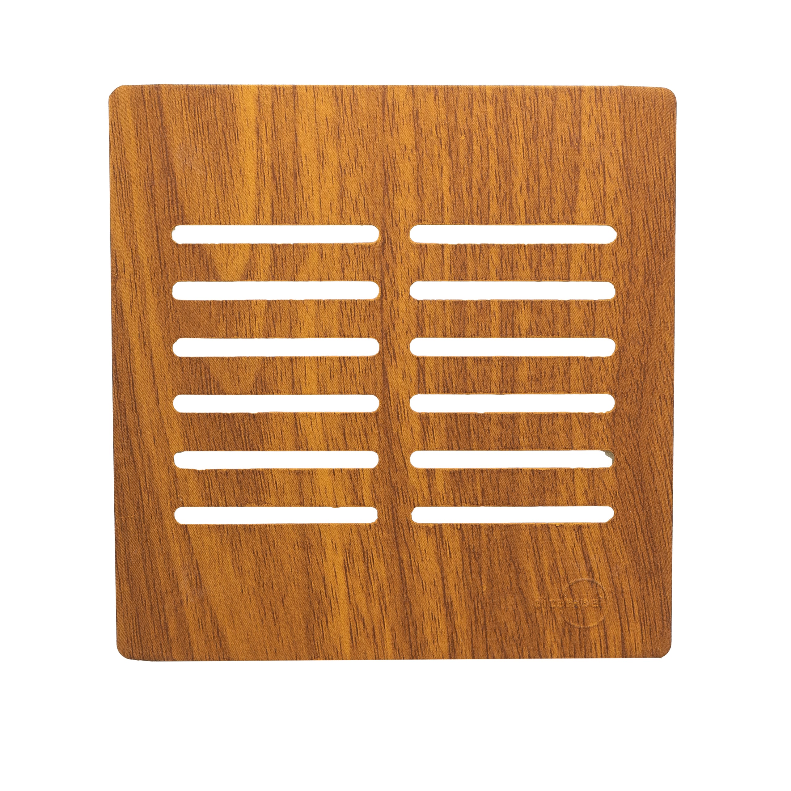 Placa 4X4 P/ 12 Interruptores + Suporte - Cumaru Novara