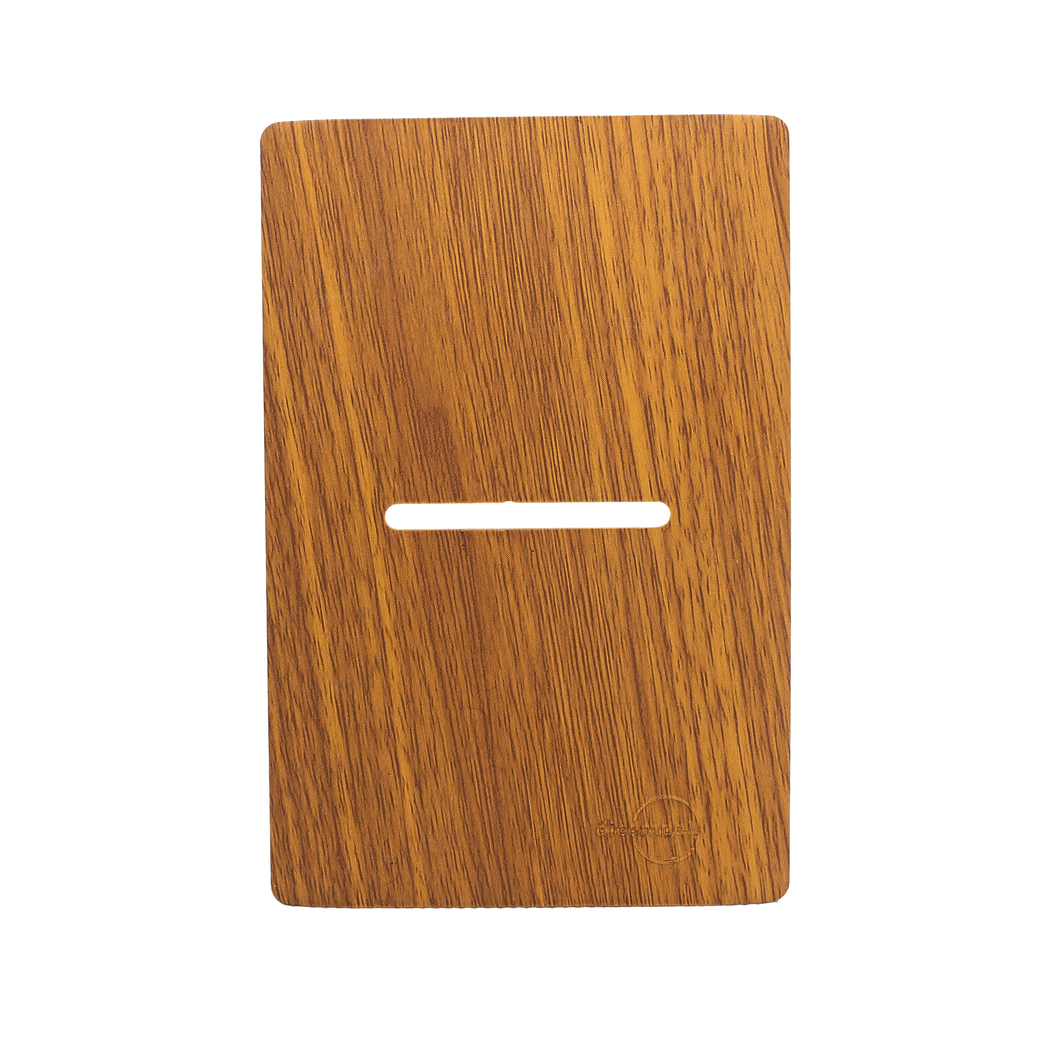 Placa 4X2 P/ 1 Interruptor Horizontal + suporte - Cumaru Novara