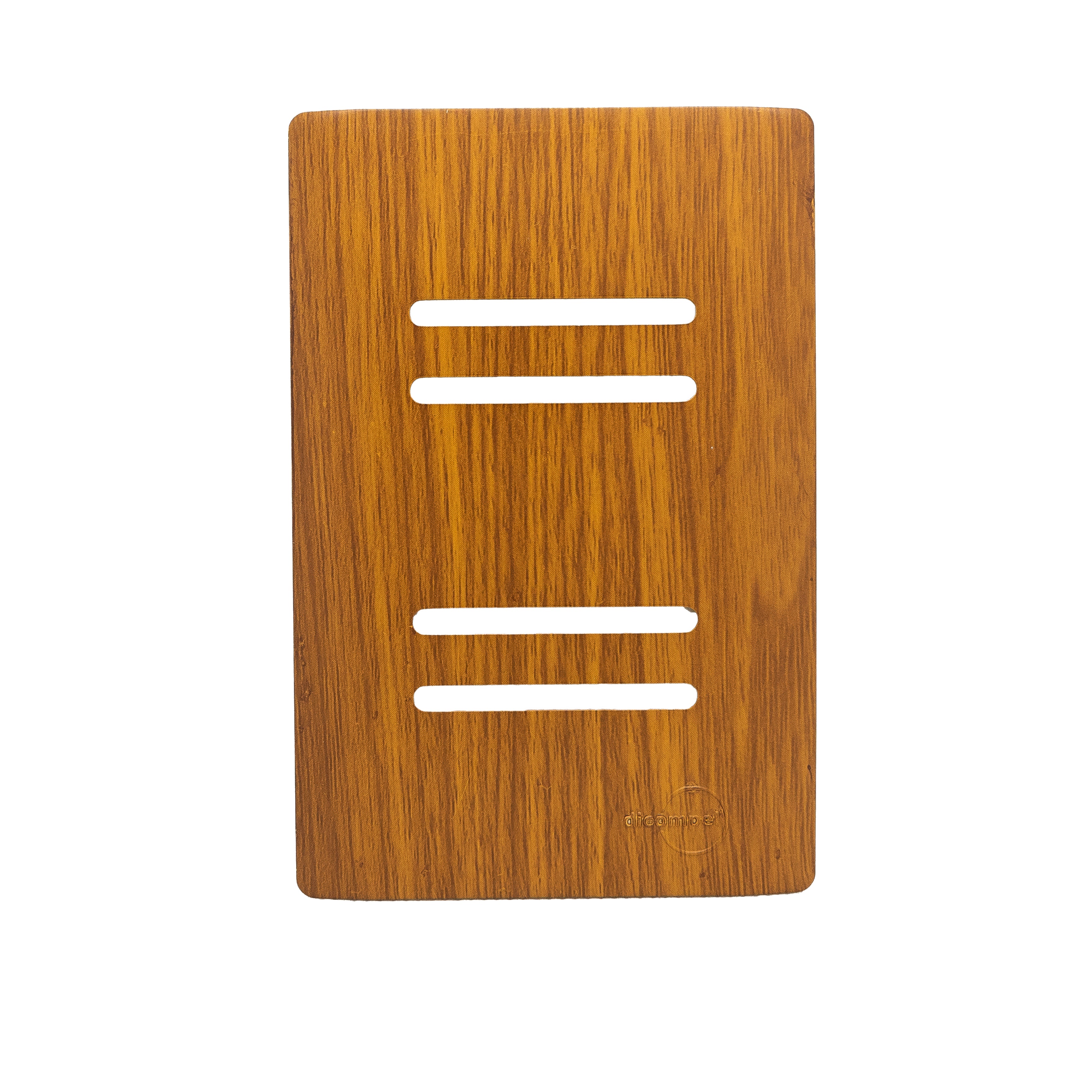 Placa 4X2 P/ 4 Interruptores + Suporte - Cumaru Novara