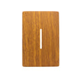 Placa 4X2 P/ 1 Interruptor Vertical + Suporte - Cumaru Novara