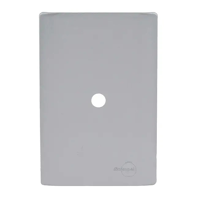 Placa 4x2 com Furo + Suporte Novara Aço
