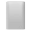 Placa Cega 4X2 -Prata