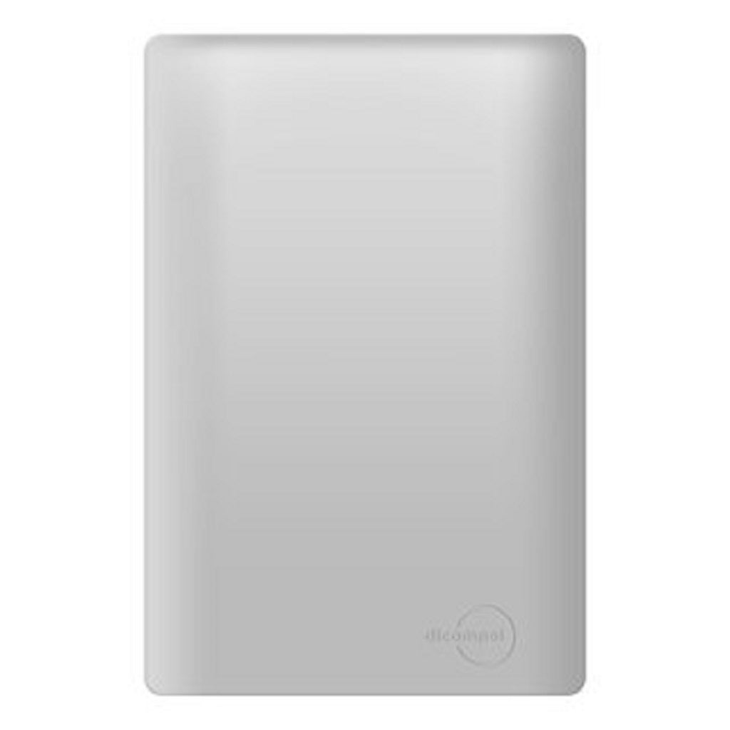 Placa Cega 4X2 -Prata