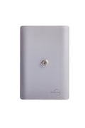 Conector para Antena com Placa 4x2 Aço com Cromado