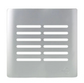 Placa 4X4 p/ 12 Interruptores Prata Novara