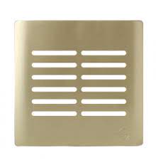 Placa 4x4 P/ 12 Interruptores Novara Dourado