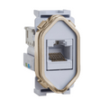 Tomada RJ 45 Branco Novara Gold