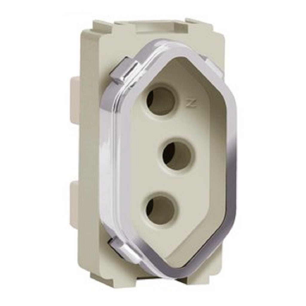 Módulo Tomada 20A Champanhe Novara Cromado