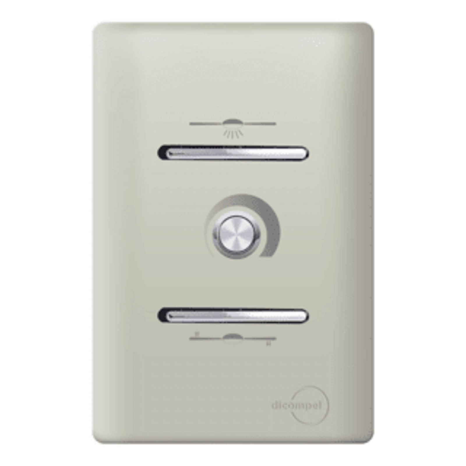 Controle De Ventilador BIVOLT Novara Champanhe Com Cromado